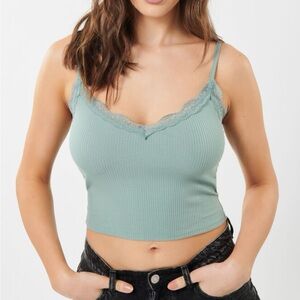 Garage Clothing Lace Trim Cami